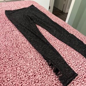 Balance Collection Black Speckled Leggings - Size XL